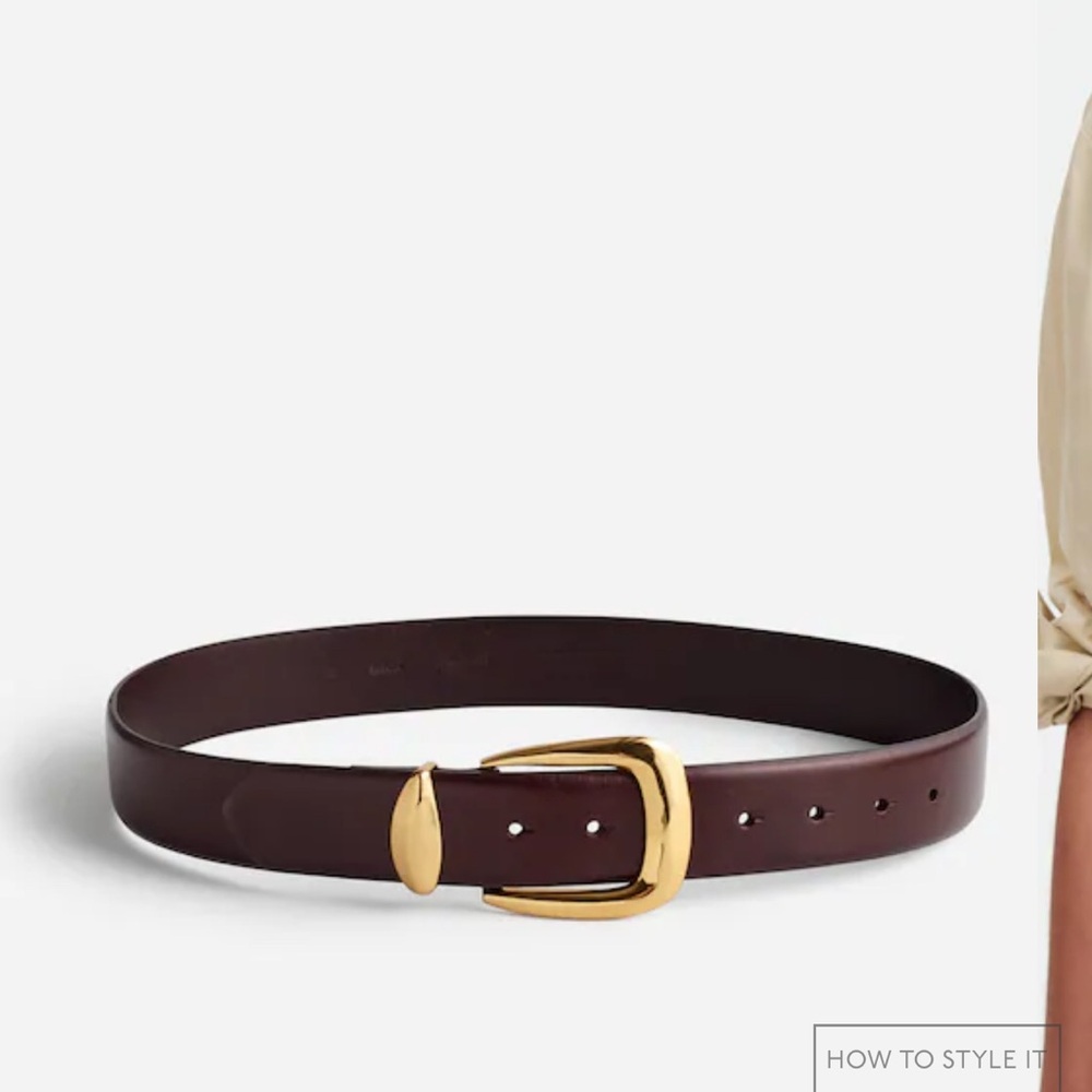 Madewell chunky metal statement belt